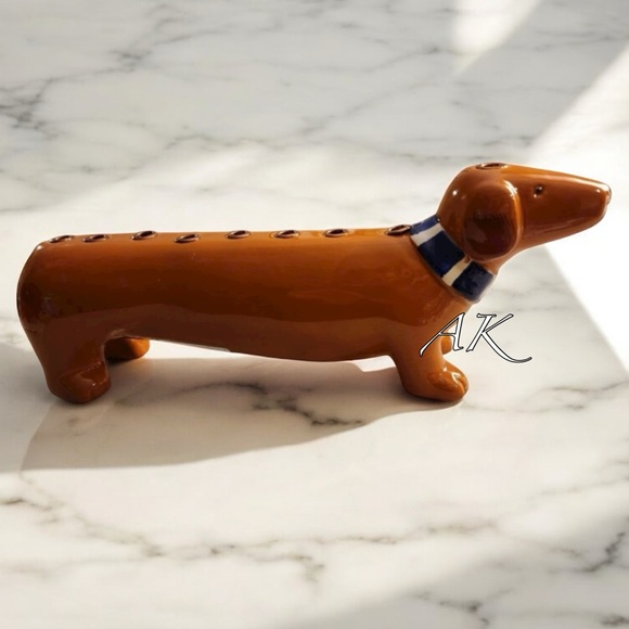 Dachshund Shaped Dog Menorah 🐾 Doxie Wiener 🕎 - Picture 3 of 3